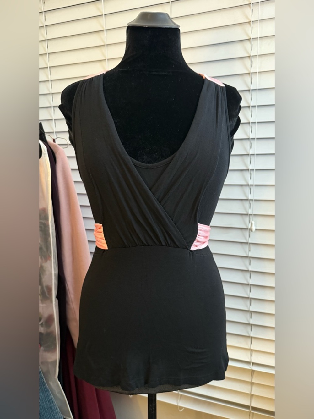 Y2K Moda International Babydoll Tie Top - Picture 2 of 7